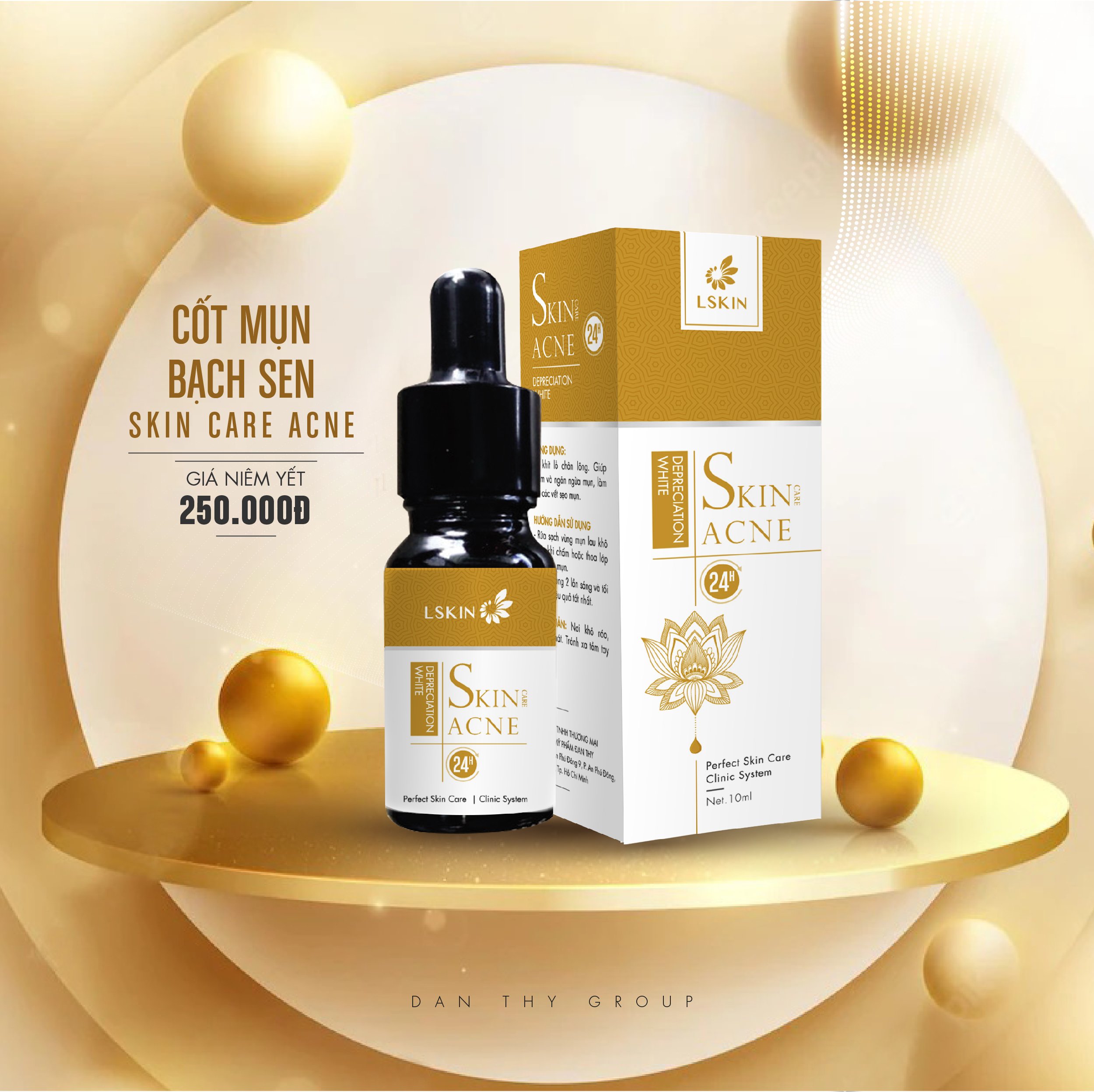 Cốt mụn Bạch Sen - Skin Care Acne