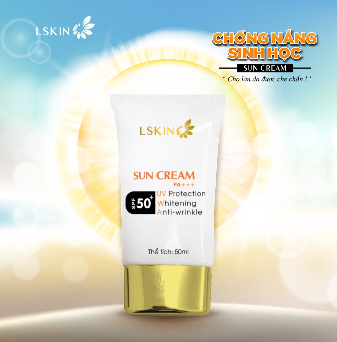 Chống nắng sinh học LSkin Sun Cream