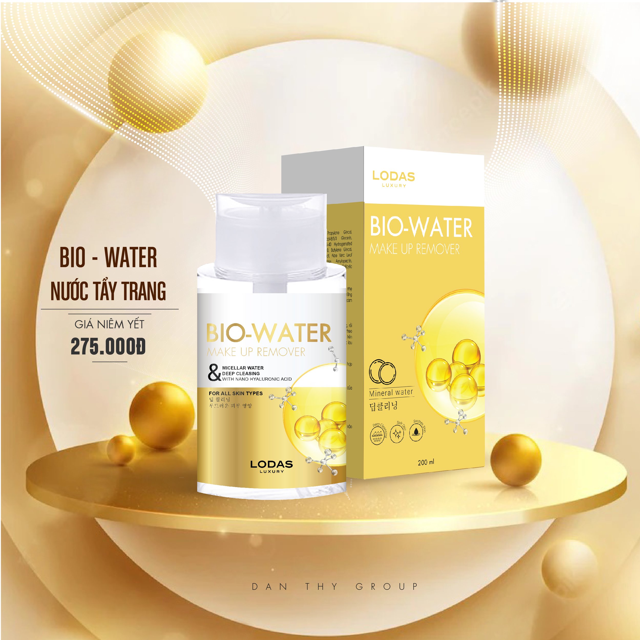 Tẩy trang đa tầng Bio - Water