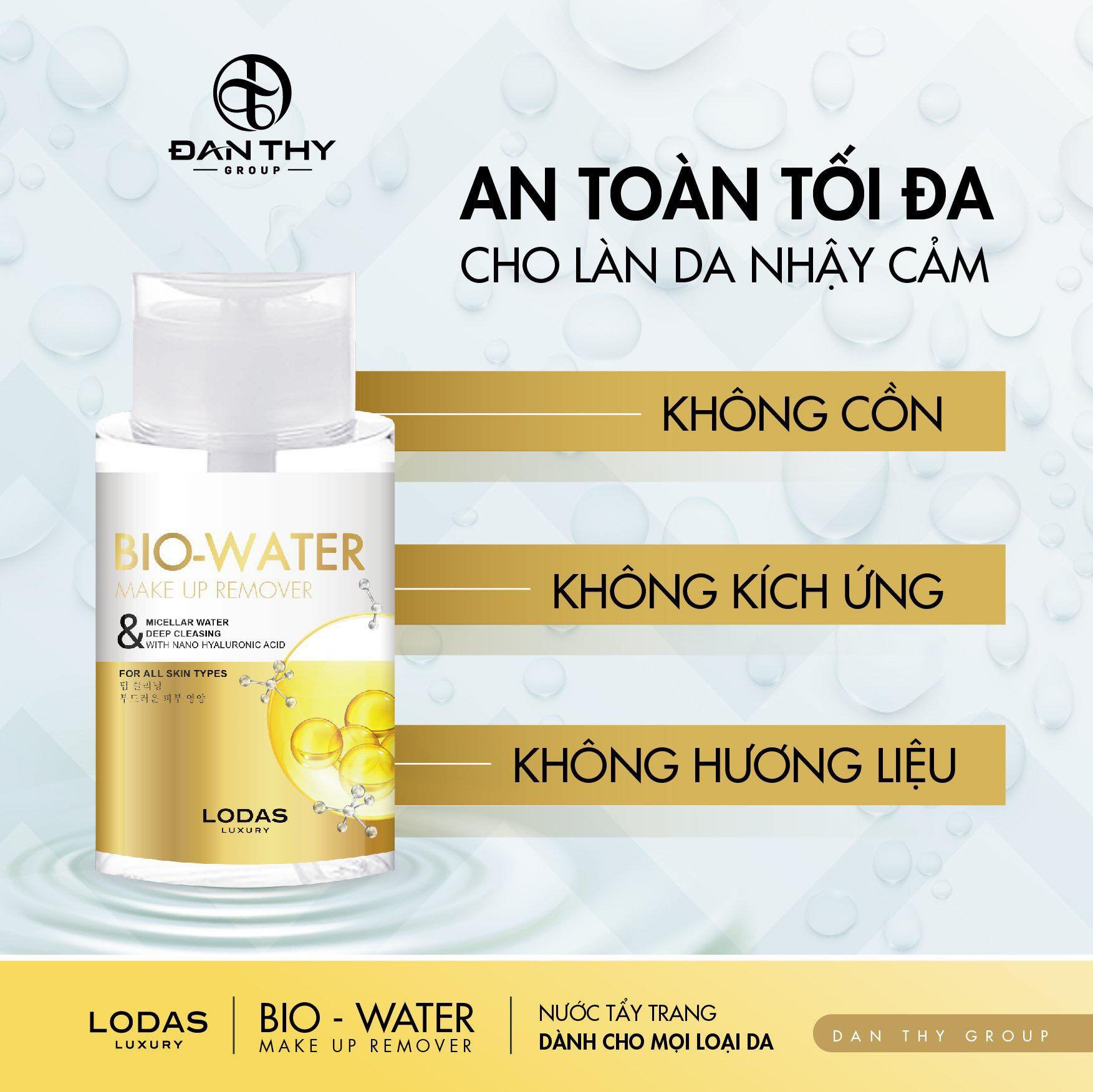 Tẩy trang đa tầng Bio - Water