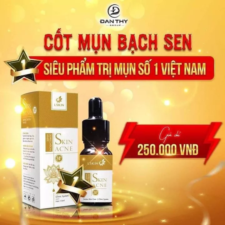 Cốt mụn Bạch Sen - Skin Care Acne